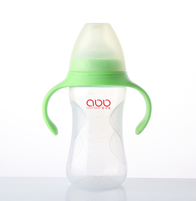 愛佰蓓奶瓶PP300綠色
