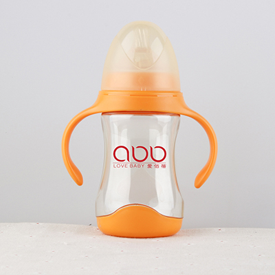 愛佰蓓奶瓶PPSU240橙色