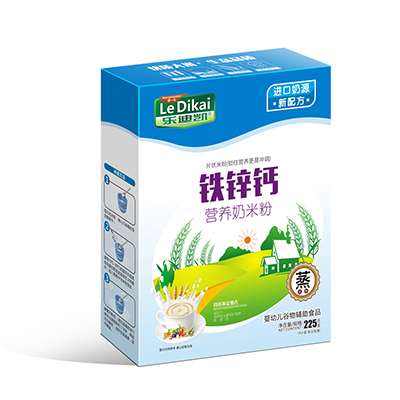 樂迪凱鐵鋅鈣營養奶米粉盒裝