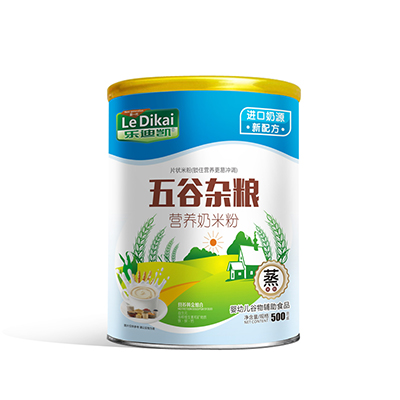 樂迪凱五谷雜糧營養奶米粉聽裝