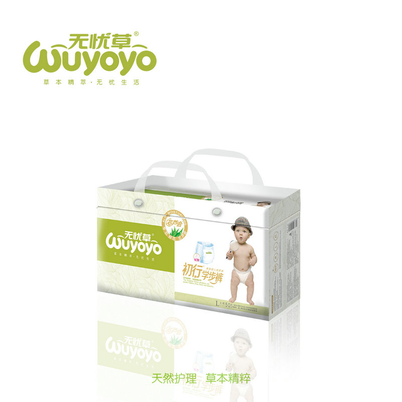 無憂草學步褲L50片