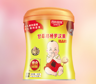 百娃益族甘草桔梗羅漢果微晶粉