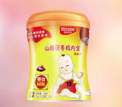 百娃益族山楂茯苓雞內金微晶粉