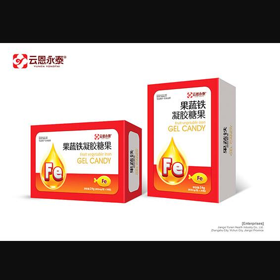 云恩永泰果蔬鐵凝膠糖果