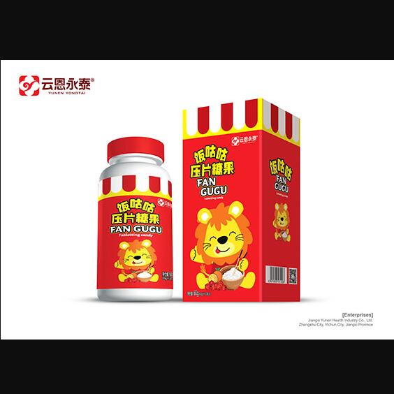 云恩永泰飯咕咕壓片糖果