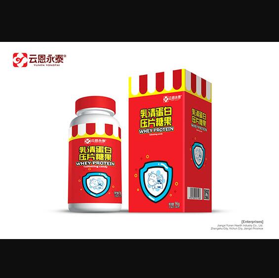 云恩永泰乳清蛋白壓片糖果