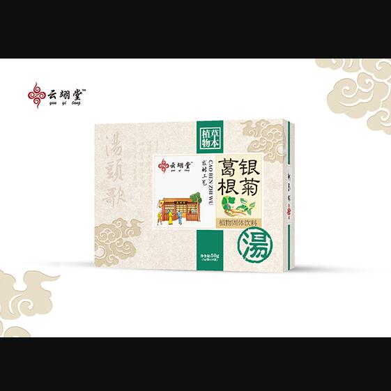 云翊堂銀菊葛根植物固體飲料