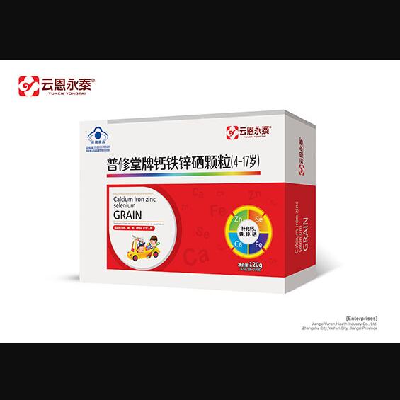 云恩永泰普修堂牌鈣鐵鋅硒顆粒