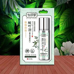 七珍草走珠型蚊叮消植物草本抑菌液