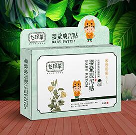 七珍草嬰童腹瀉貼