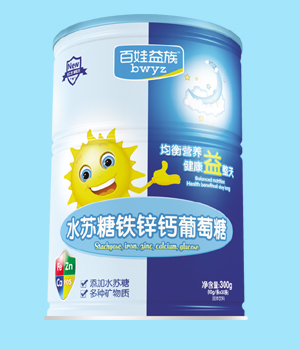 百娃益族水蘇糖鐵鋅鈣葡萄糖