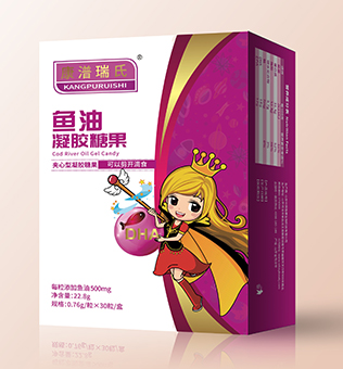 鱈魚肝油凝膠糖果