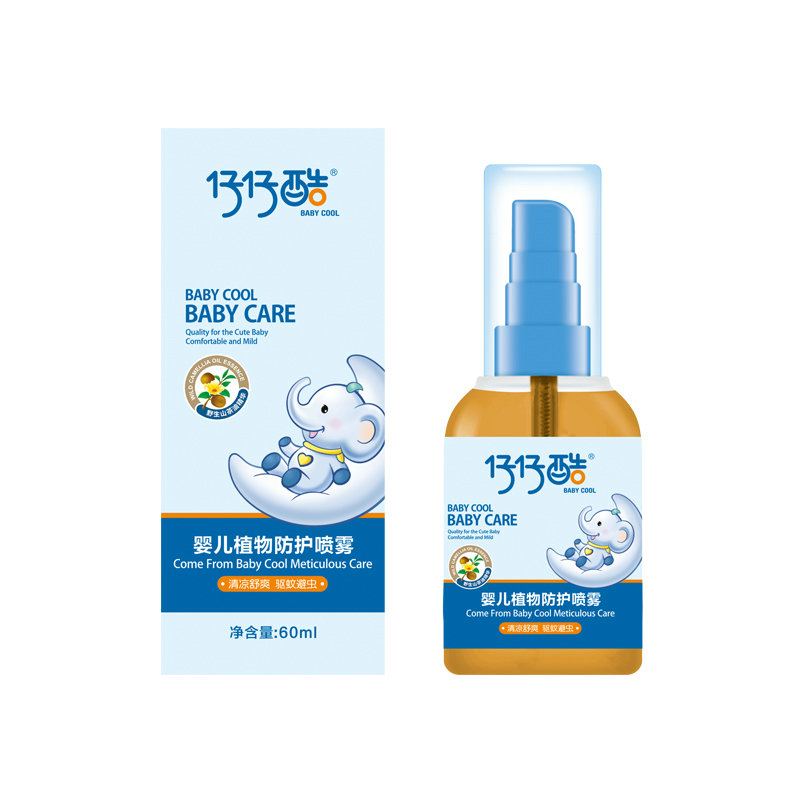 仔仔酷嬰兒植物防護噴霧蚊不叮