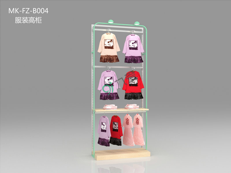 九愛道具馬卡龍系列MK-FZ-B004 服裝高柜