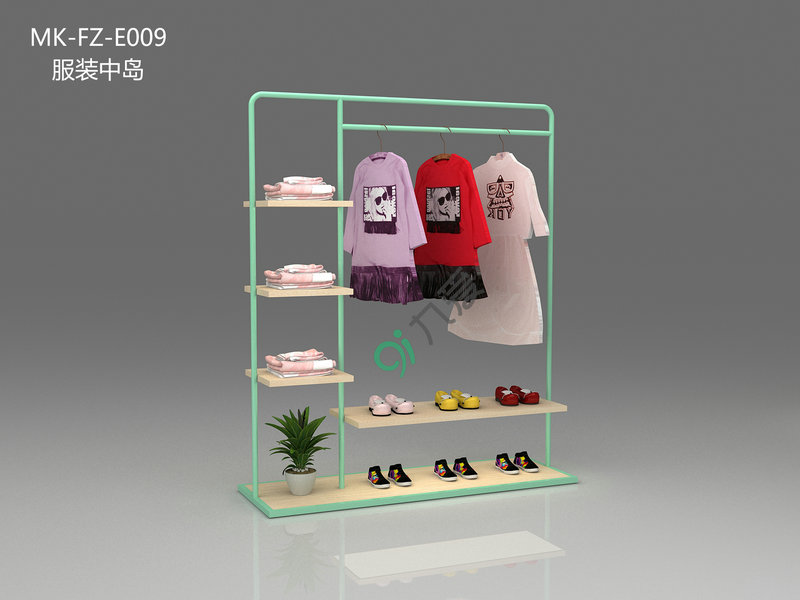 九愛道具馬卡龍系列MK-FZ-E009 服裝中島