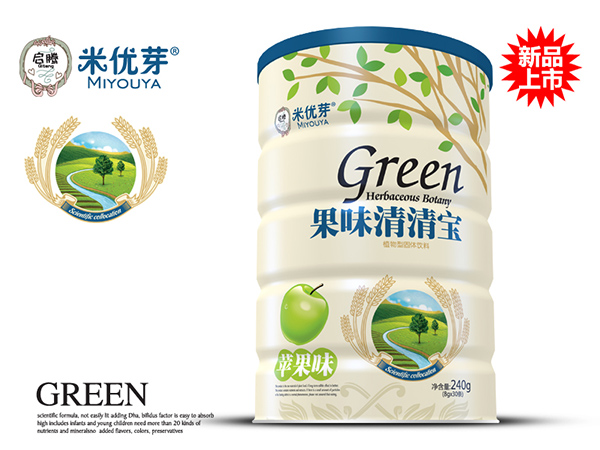 啟騰蘋果味果味清清寶聽裝