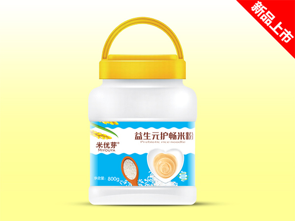 透明桶益生元護暢米粉