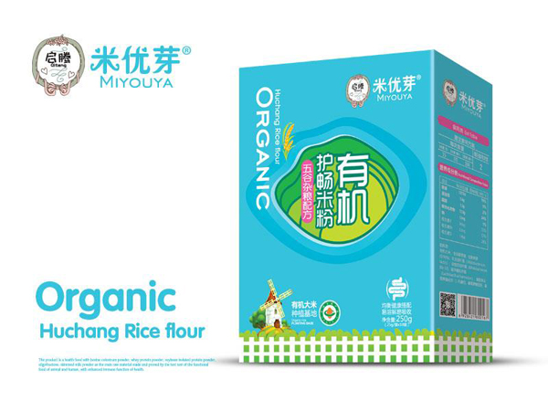 啟騰有機護暢米粉五谷雜糧配方盒裝