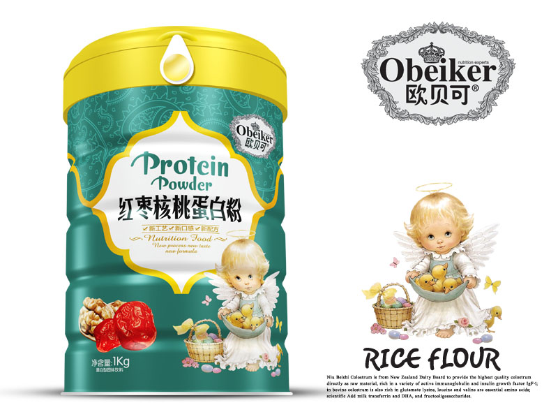 歐貝可紅棗核桃蛋白粉