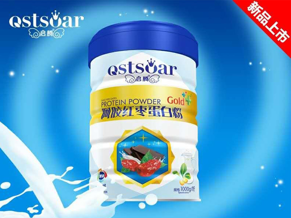 啟騰阿膠紅棗1000克聽裝蛋白粉