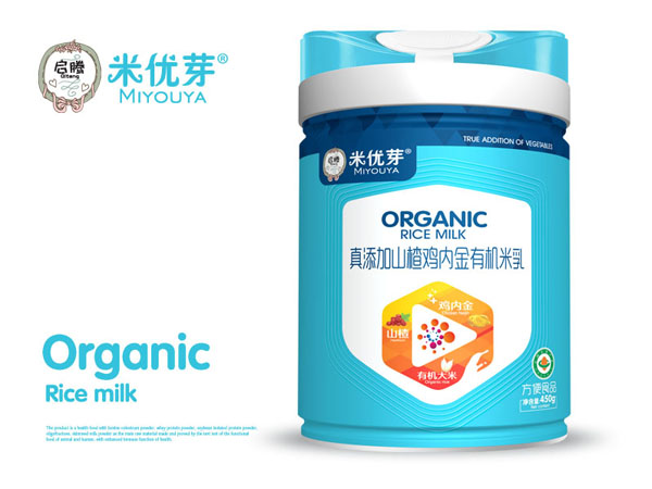 啟騰真添加山楂雞內金有機米乳聽裝