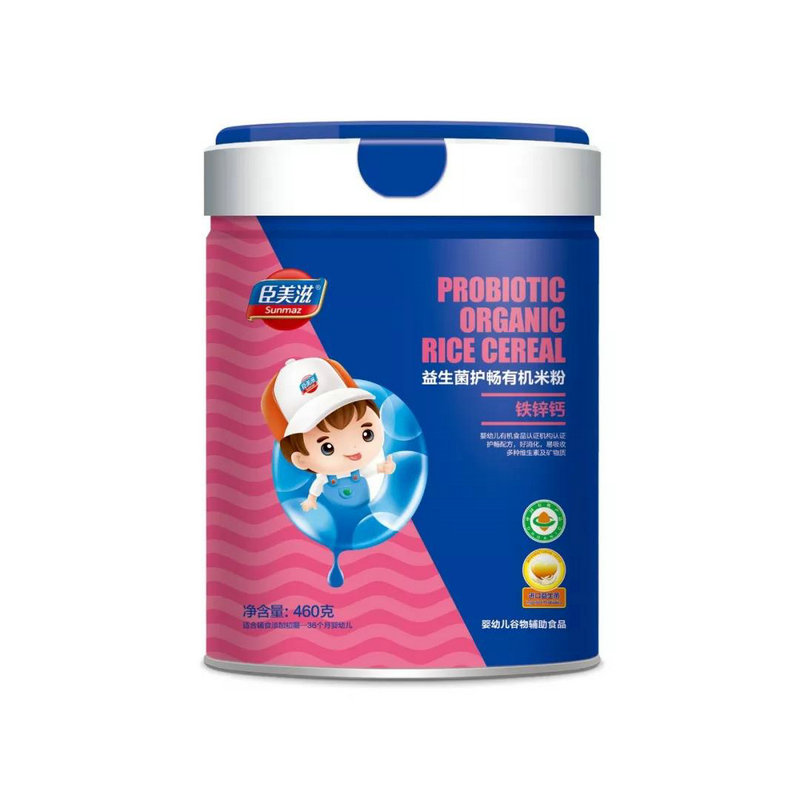 臣美滋益生菌護暢有機米粉鐵鋅鈣