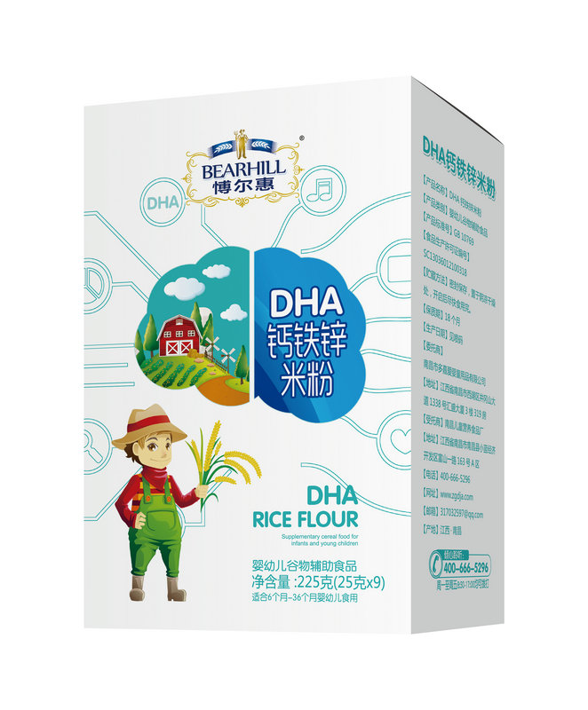 博爾慧DHA鈣鐵鋅米粉