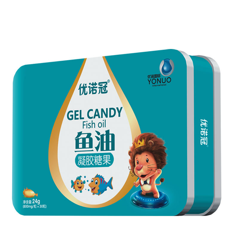 優諾冠藻油凝膠糖果