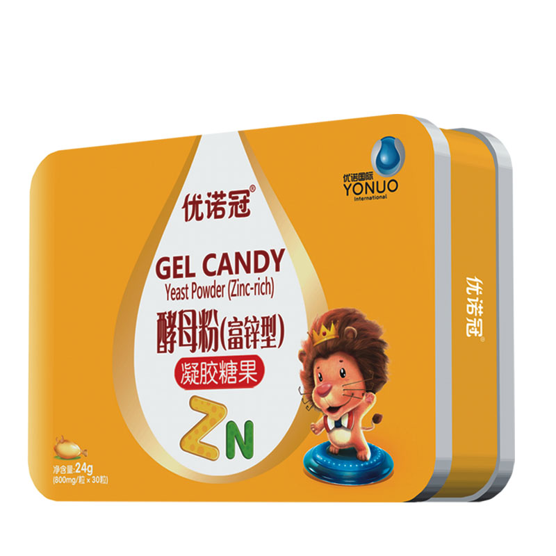 優諾冠酵母粉凝膠糖果