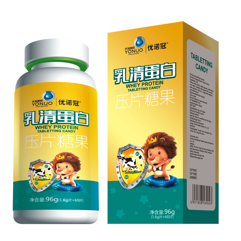 優諾冠乳清蛋白壓片糖果