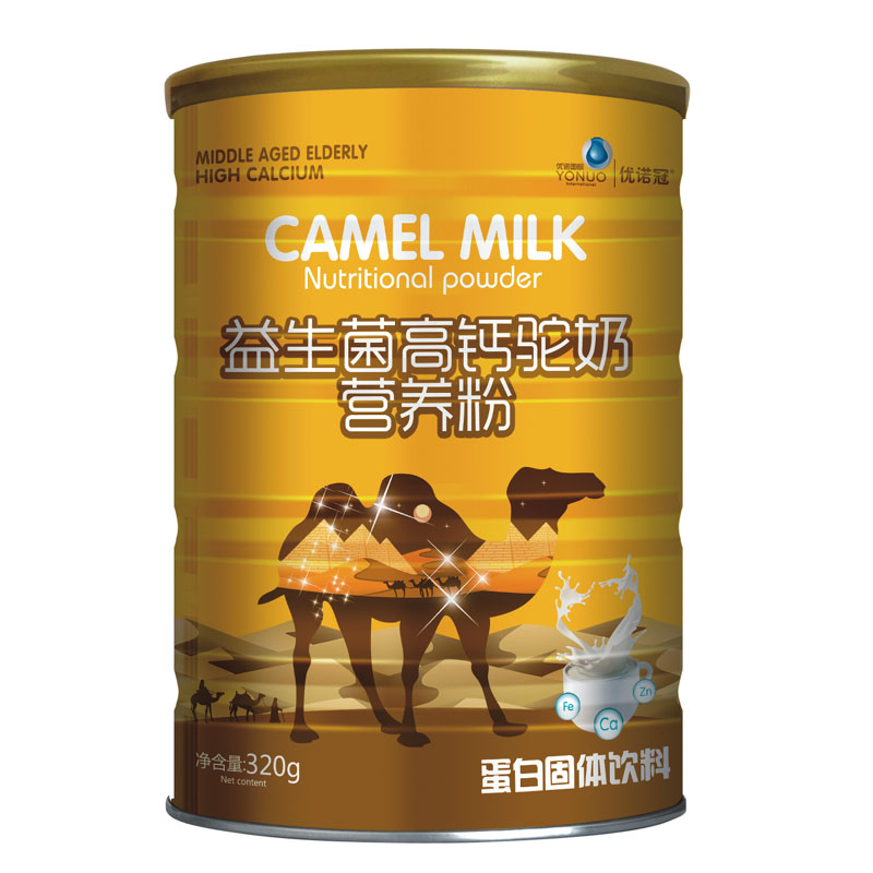 優諾冠益生菌高鈣駝奶營養粉