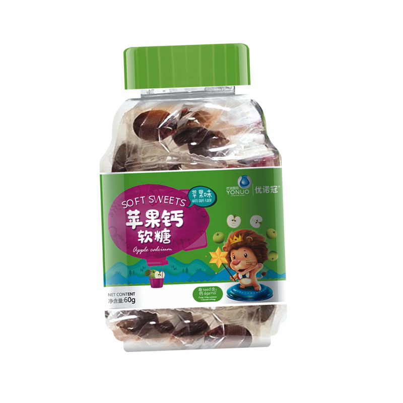 優諾冠蘋果鈣軟糖