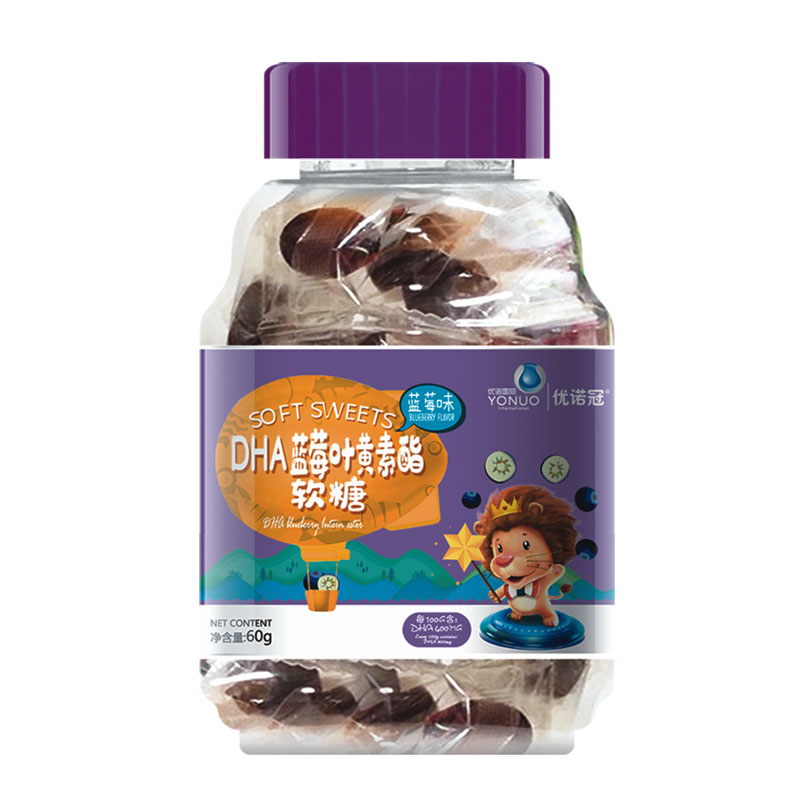 優諾冠DHA葉黃素脂軟糖