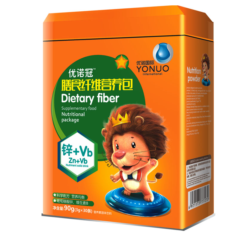 優諾冠膳食纖維鋅營養包