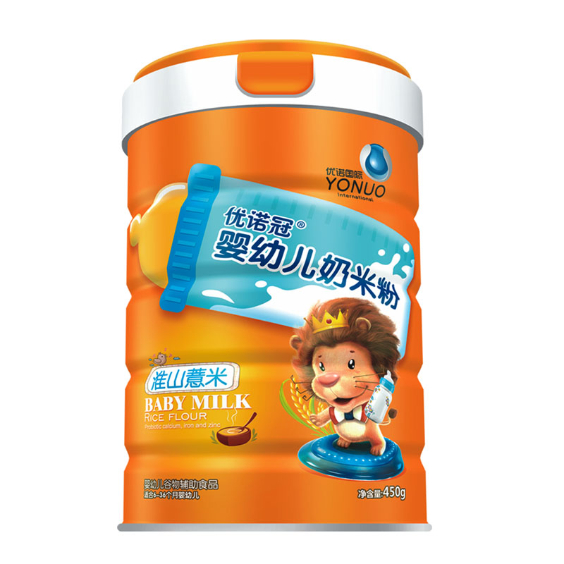 優諾冠淮山薏米嬰幼兒奶米粉