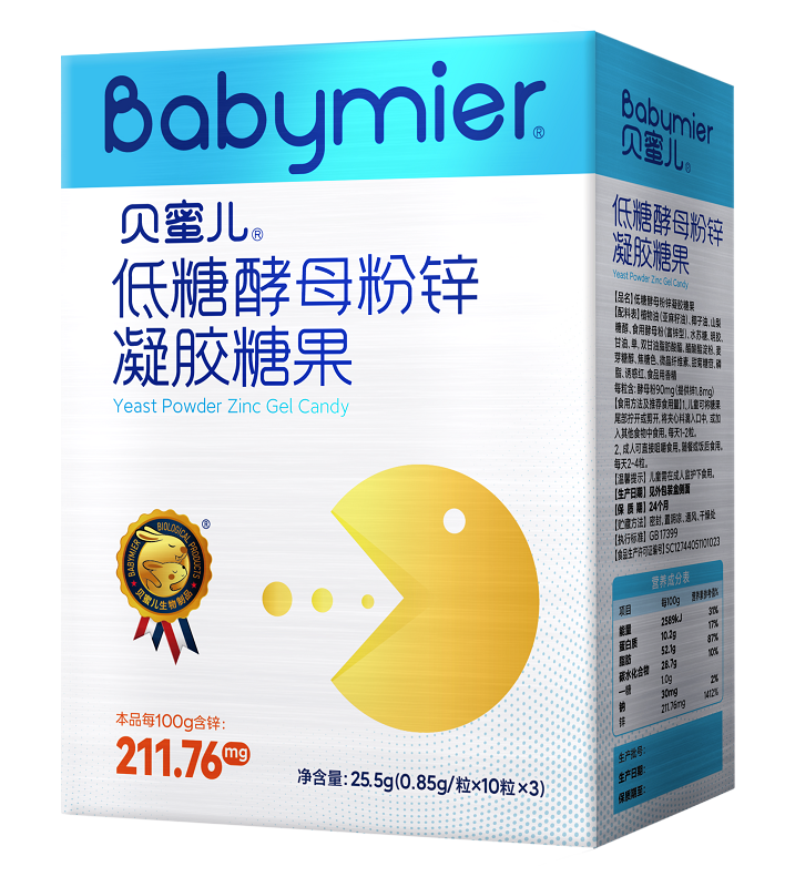 貝蜜兒低糖酵母粉鋅