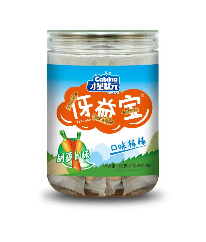 伢益寶 口水棒棒胡蘿卜口味