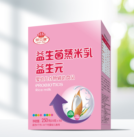榮貝康益生菌蒸米乳盒裝益生元