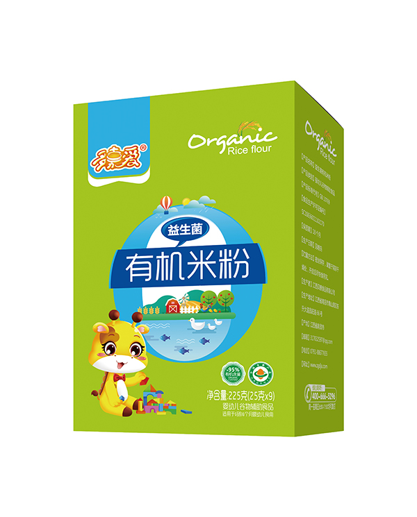 多嘉愛有機米粉盒裝(益生菌)