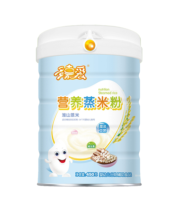 營養蒸米粉罐裝(淮山薏米)