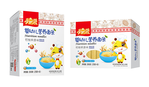 多嘉愛嬰幼兒營養面條-鈣鐵鋅原味