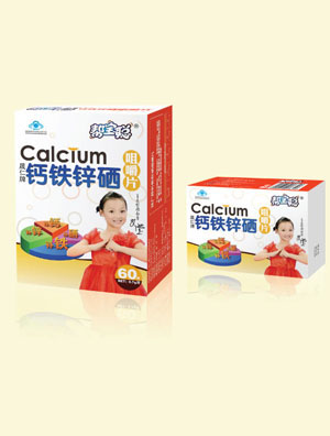 幫寶聰鈣鐵鋅硒咀嚼片