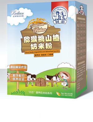 貝戀獼猴桃山楂奶米粉