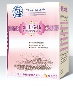 貝戀淮山核桃護暢營養米粉