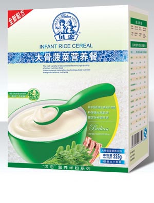 貝戀大骨波菜營養餐