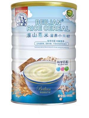 貝戀淮山薏米營養小米粉聽裝