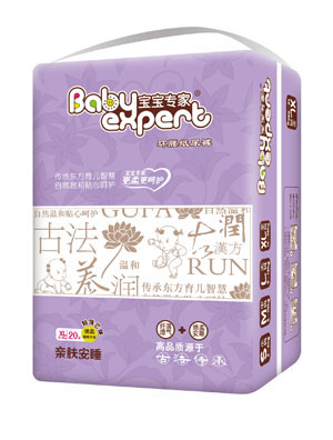 寶寶專家親膚安睡環腰紙尿褲XL20
