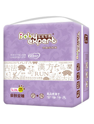 寶寶專家親膚安睡環腰紙尿褲L24