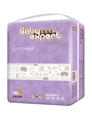 寶寶專家親膚安睡環腰紙尿褲M72