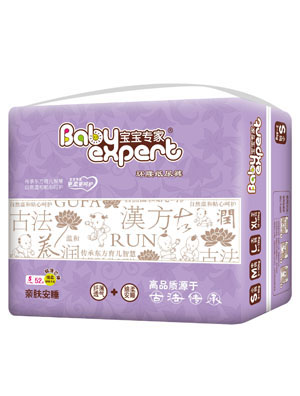 寶寶專家親膚安睡環腰紙尿褲S52